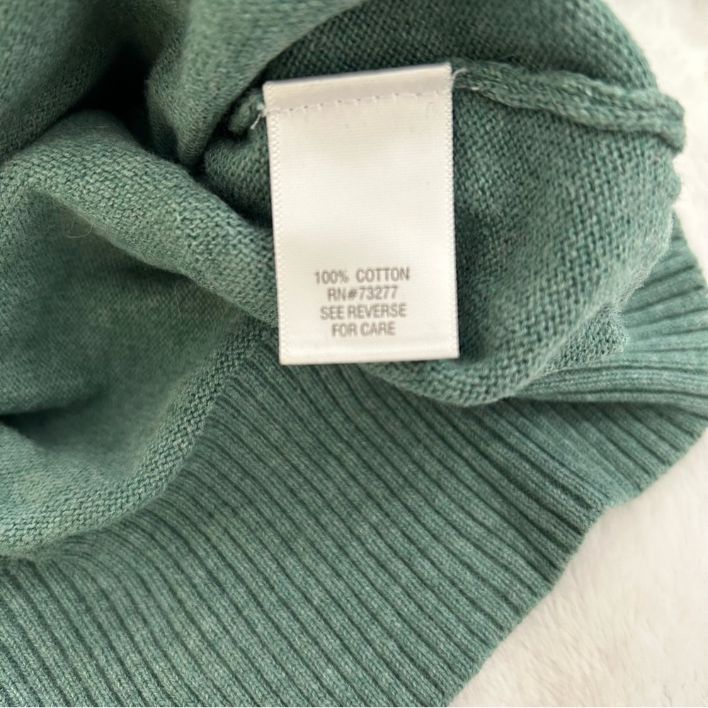 Sonoma Green Argyle Cardigan - Picture 7 of 7